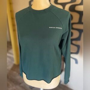 Spiritual Gangster Green Women's Top